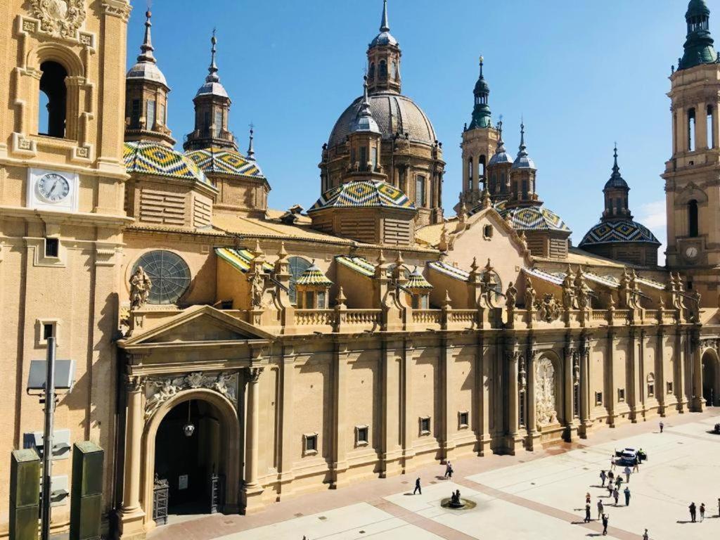 Apartamento Vtz El Balcon A La Basilica I - Vistas Inmejorables A La Basilica Del Pilar! Zaragoza Exterior foto