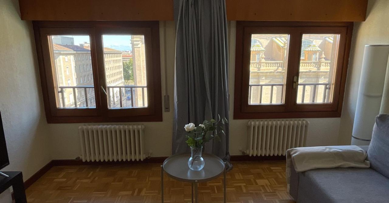 Apartamento Vtz El Balcon A La Basilica I - Vistas Inmejorables A La Basilica Del Pilar! Zaragoza Exterior foto